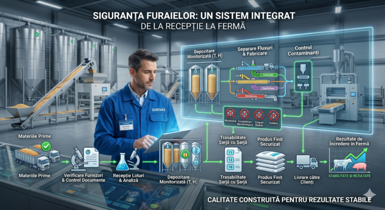 Ce înseamnă o rețetă bine formulată în fabricarea hranei pentru animale de fermă